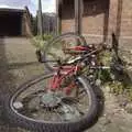 A mangled bicycle, The Derelict Salam Newsagents, Perne Road, Cambridge - 18th March 2007