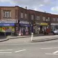 The row of shops on the Radegund Road roundabout, The Derelict Salam Newsagents, Perne Road, Cambridge - 18th March 2007