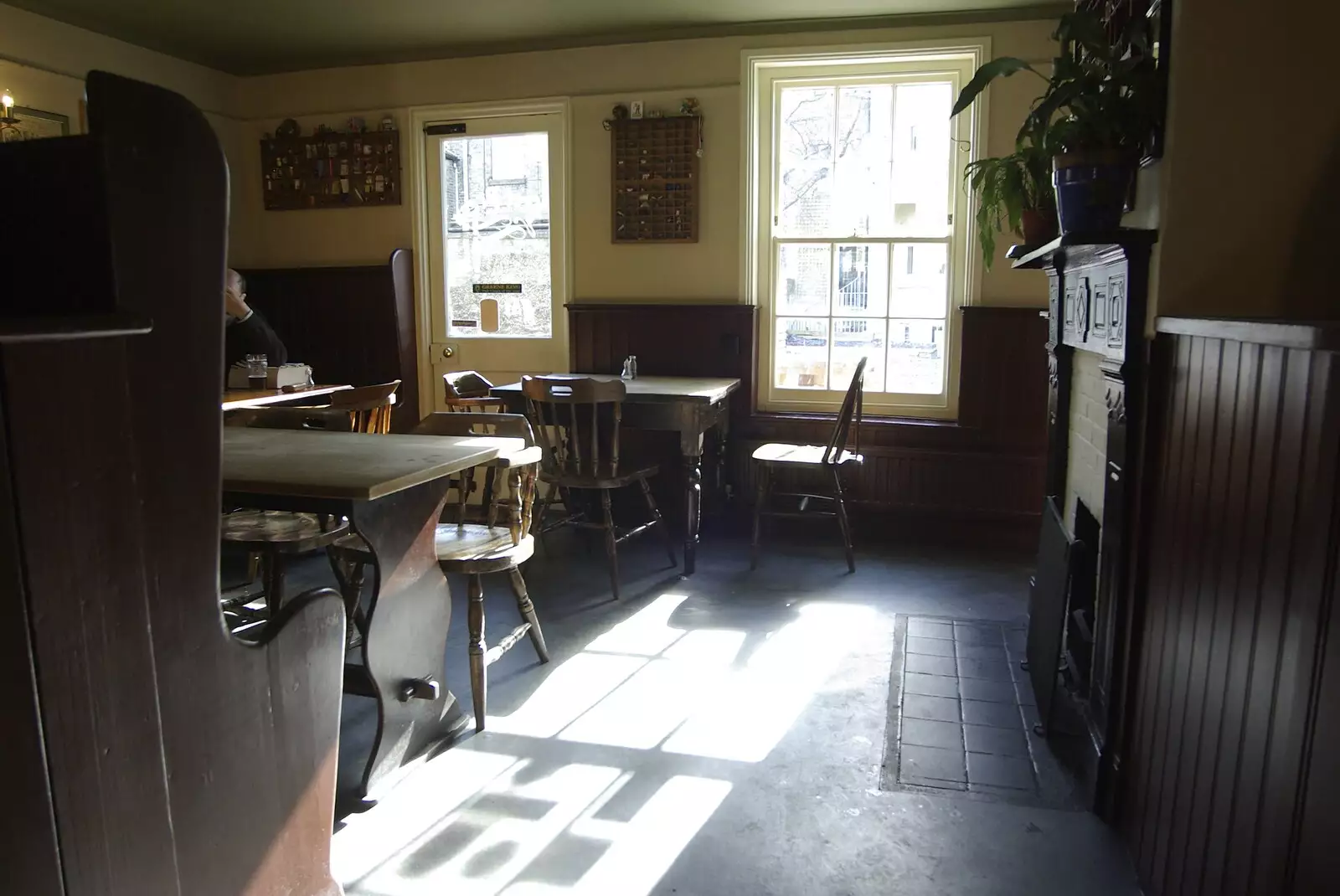 The bar of the Free Press pub, from The Derelict Salam Newsagents, Perne Road, Cambridge - 18th March 2007