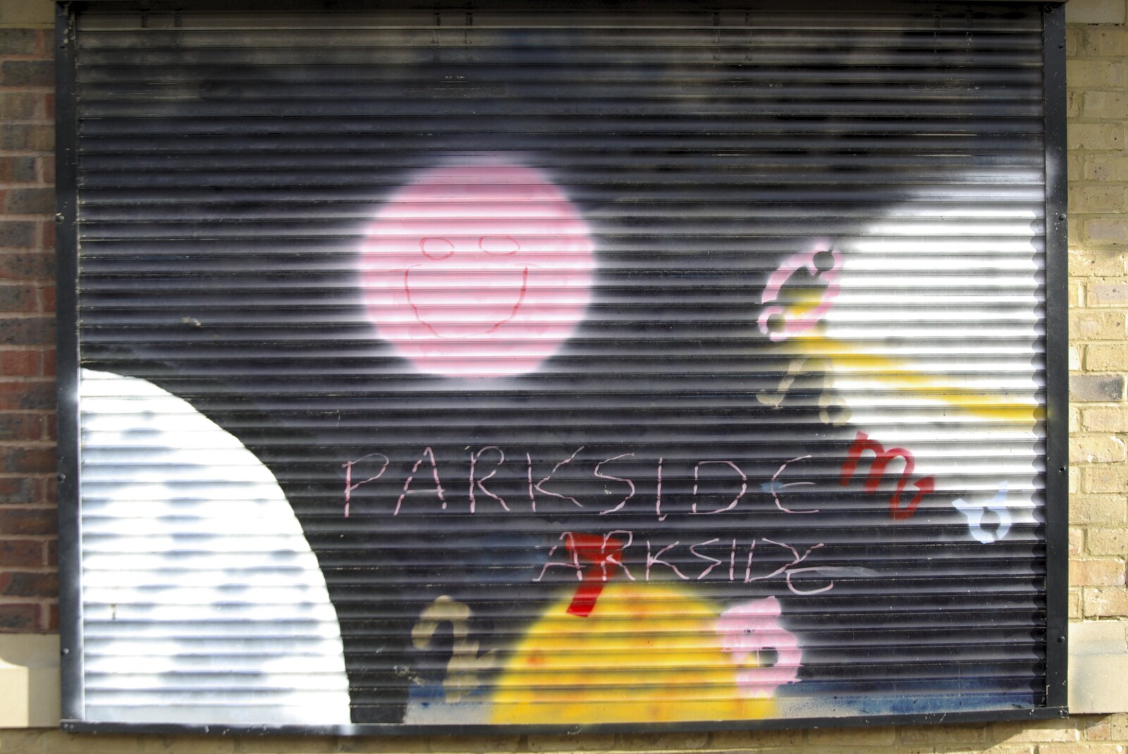 Graffiti on Parkside, near Parker's Piece from The Derelict Salam Newsagents, Perne Road, Cambridge - 18th March 2007