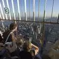 Tourists look out over Manhattan, A Central Park Marathon, Les Paul at the Iridium Club and an Empire State Sunset, New York, US - 25th March 2007