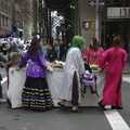 A table of food is carried around, Persian Day Parade, Upper East Side and Midtown, New York, US - 25th March 2007