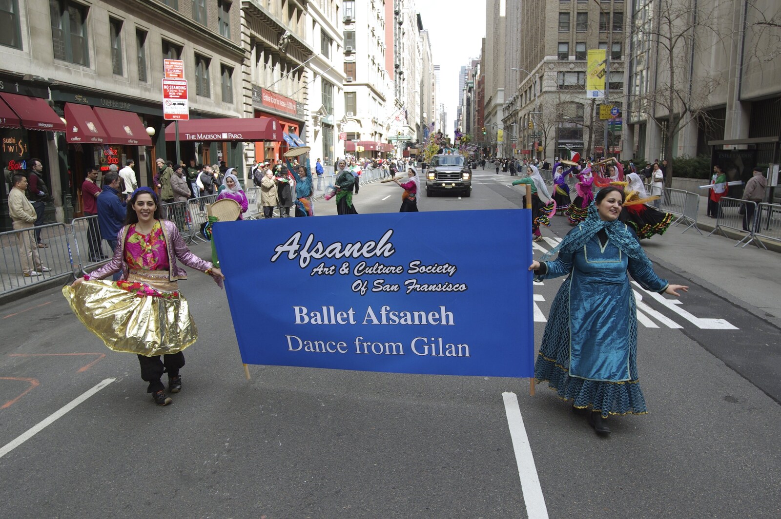 Persian Day Parade, Upper East Side and Midtown, New York, US - 25th March 2007: On Madison Avenue