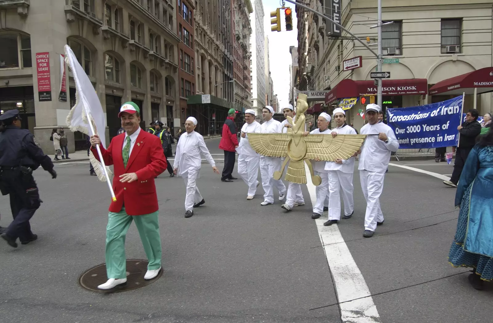 The Zoroastrians of Iran, from Persian Day Parade, Upper East Side and Midtown, New York, US - 25th March 2007
