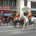 A couple of dudes on horseback, Persian Day Parade, Upper East Side and Midtown, New York, US - 25th March 2007