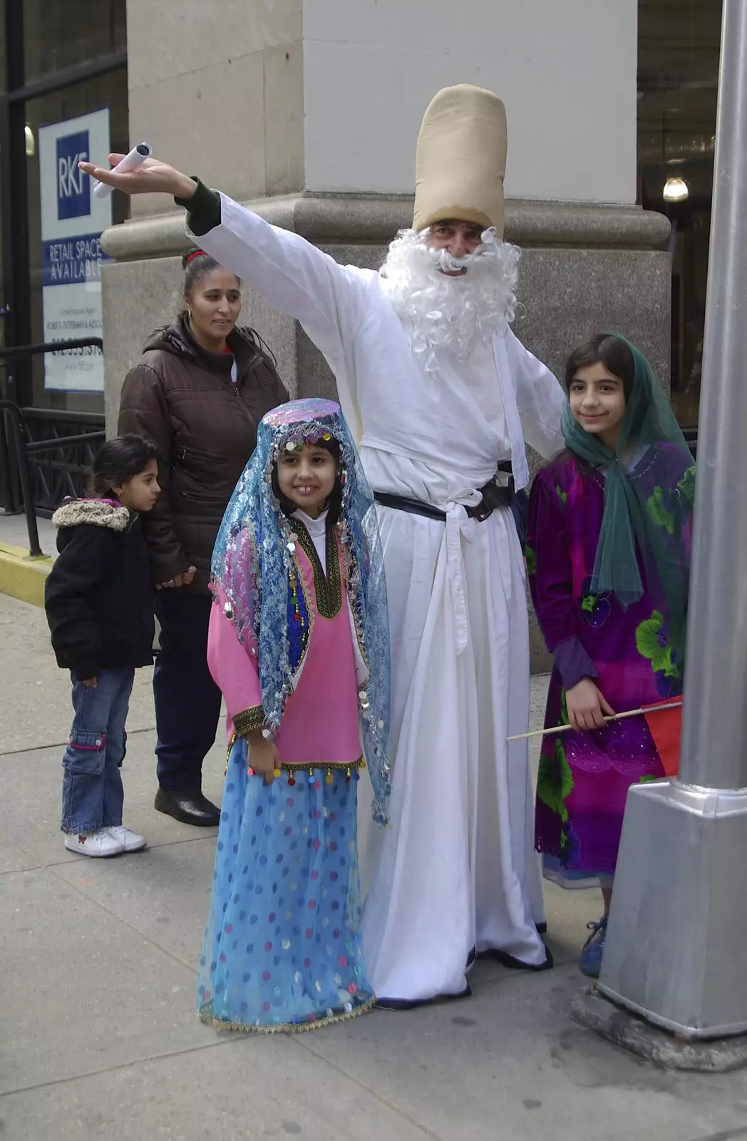 Another fake beard, from Persian Day Parade, Upper East Side and Midtown, New York, US - 25th March 2007