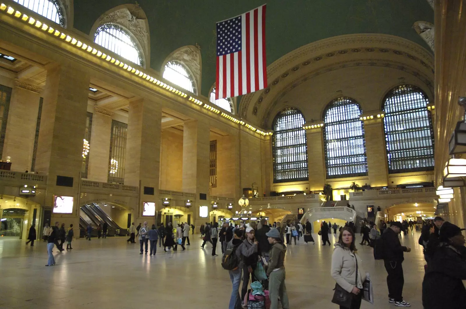 Isobel in Grand Central Station, from Persian Day Parade, Upper East Side and Midtown, New York, US - 25th March 2007