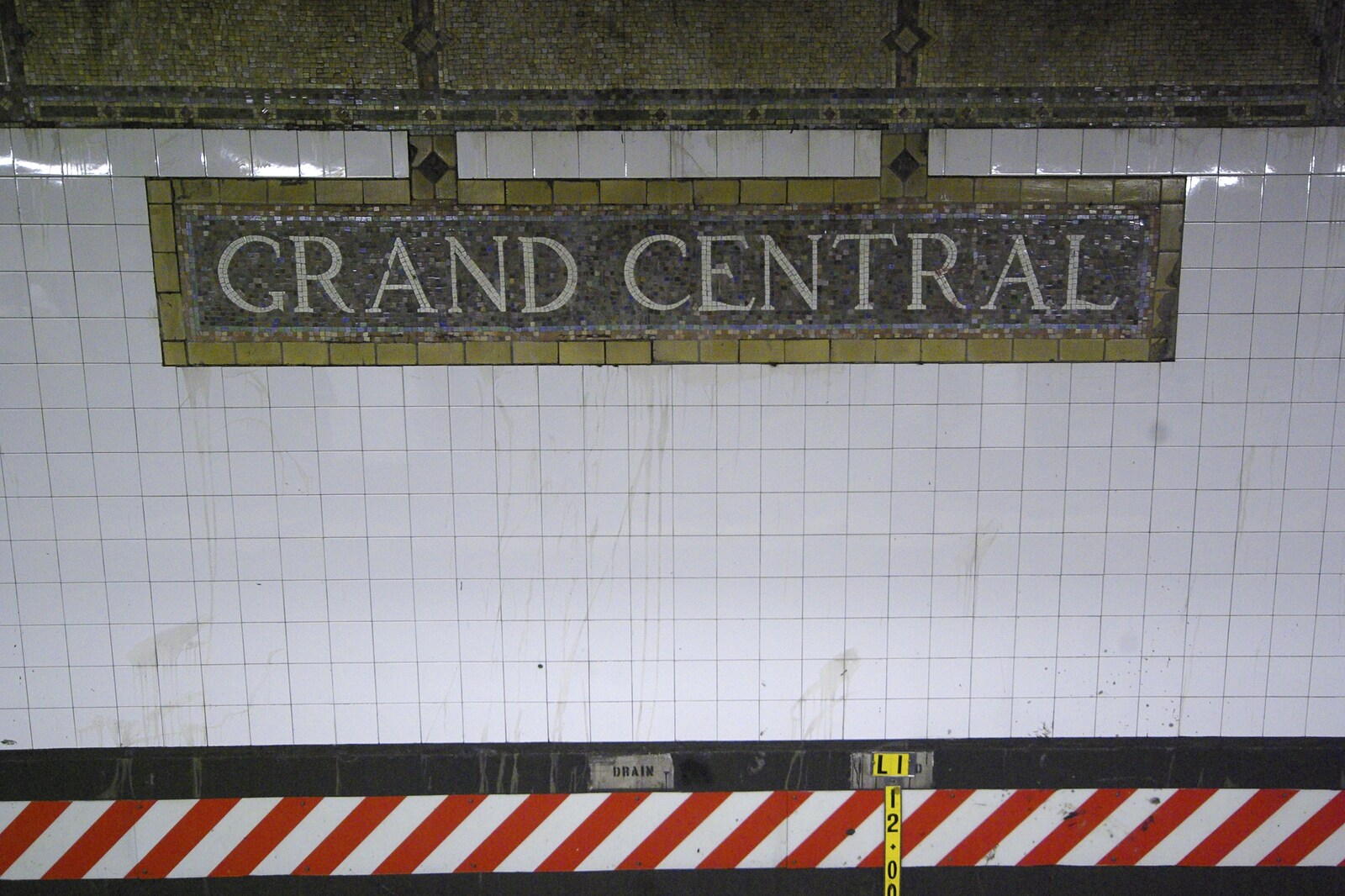 Persian Day Parade, Upper East Side and Midtown, New York, US - 25th March 2007: Grand Central sign