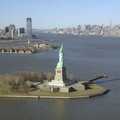 The Statue of Liberty, Liberty Island, A Helicopter Trip and Madison Square Basketball, New York, US - 27th March 2007