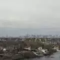 Powell's Cove, and a distance view of Manhattan, A Return to Fire Island, Long Island, New York State, US - 30th March 2007