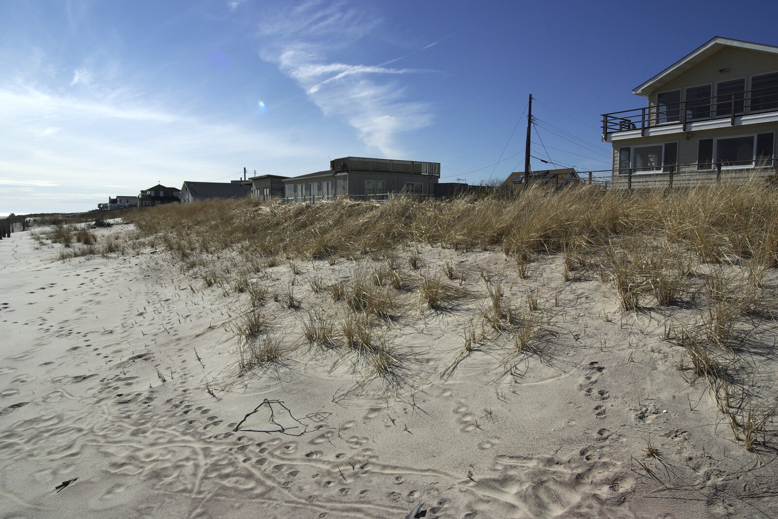 A Return to Fire Island, Long Island, New York State, US - 30th March 2007: Atlantic seafront