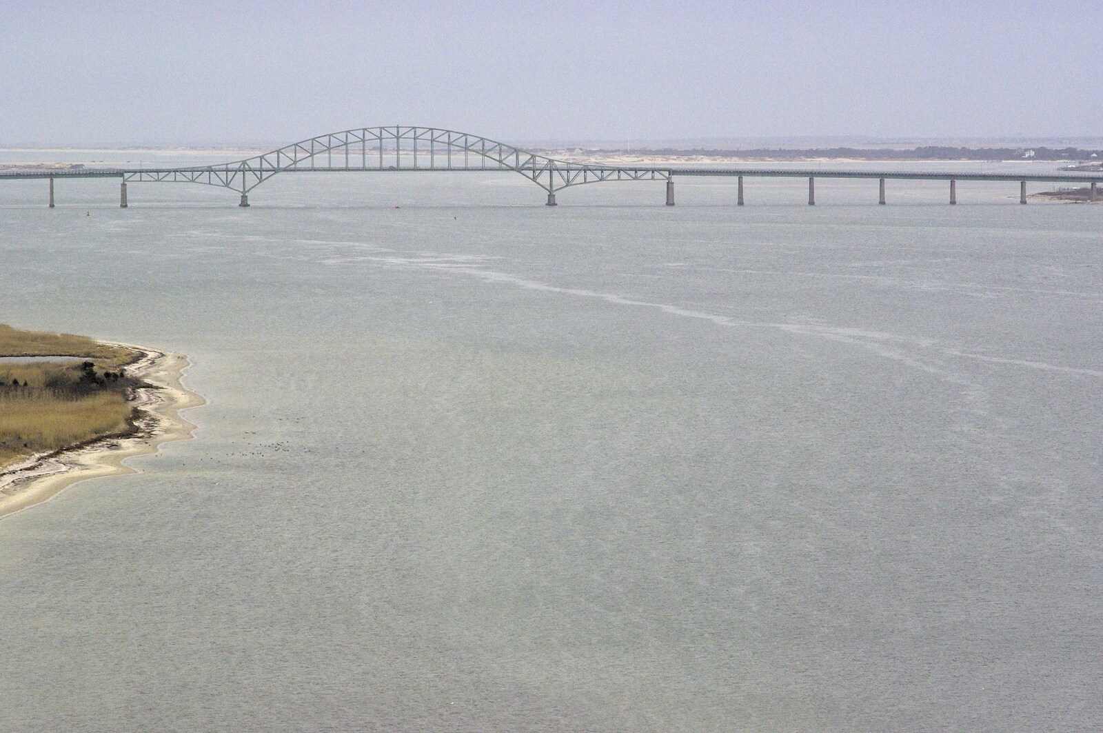 A Return to Fire Island, Long Island, New York State, US - 30th March 2007: The bridge to the west of the island