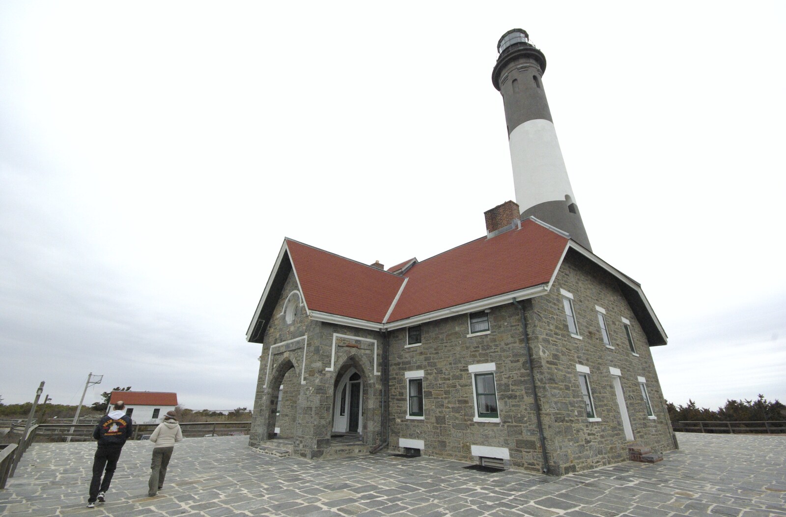 A Return to Fire Island, Long Island, New York State, US - 30th March 2007: Fire Island lighthouse