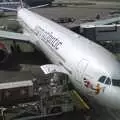 A Virgin Atlantic A340-600 parked at Heathrow, A Return to Fire Island, Long Island, New York State, US - 30th March 2007