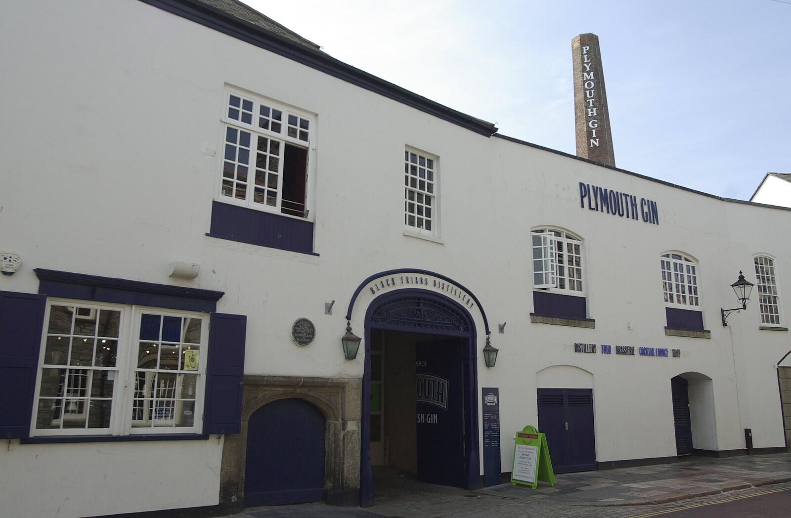 The Plymouth Gin Distillery, once a student haunt from A Trip to The Barbican, Plymouth, Devon - 6th April 2007