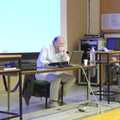 Bjarne Stroustrup checks his slides, Science Park Demolition, Bjarne Stroustrup, and Taptu/Qualcomm Miscellany, Cambridge - 29th April 2007