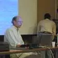 Bjarne Stroustrup waits to present, Science Park Demolition, Bjarne Stroustrup, and Taptu/Qualcomm Miscellany, Cambridge - 29th April 2007