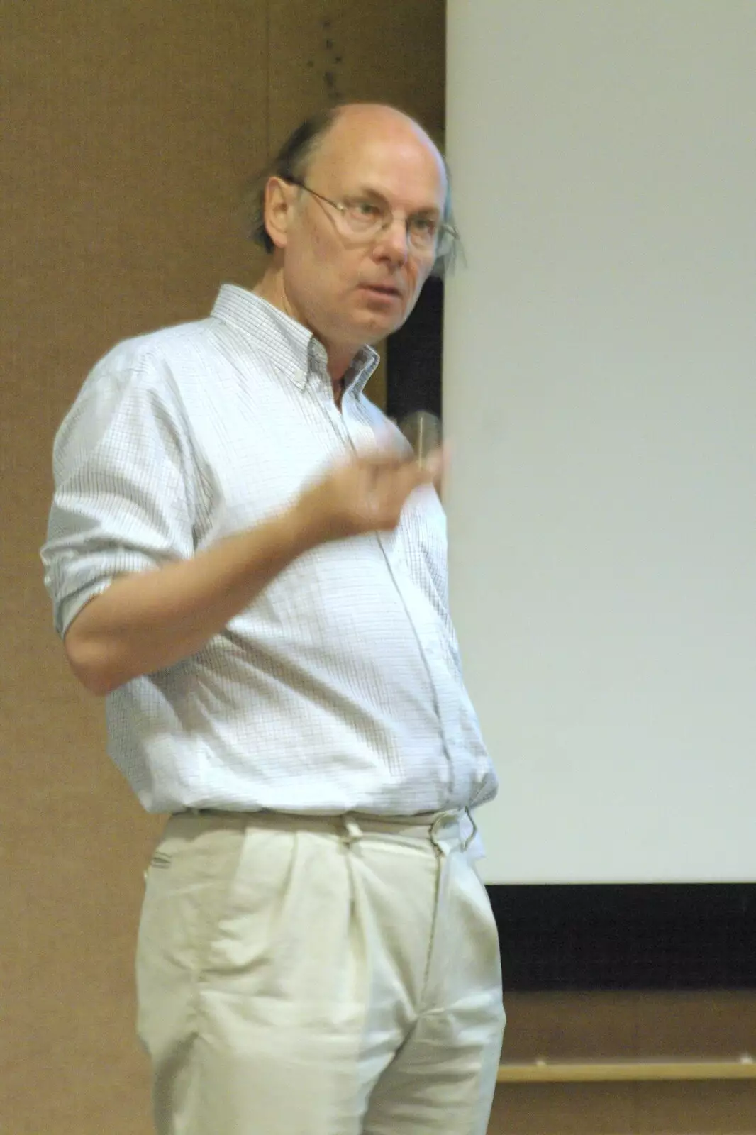 Bjarne Stroustrup, the inventor of C++, from Science Park Demolition, Bjarne Stroustrup, and Taptu/Qualcomm Miscellany, Cambridge - 29th April 2007