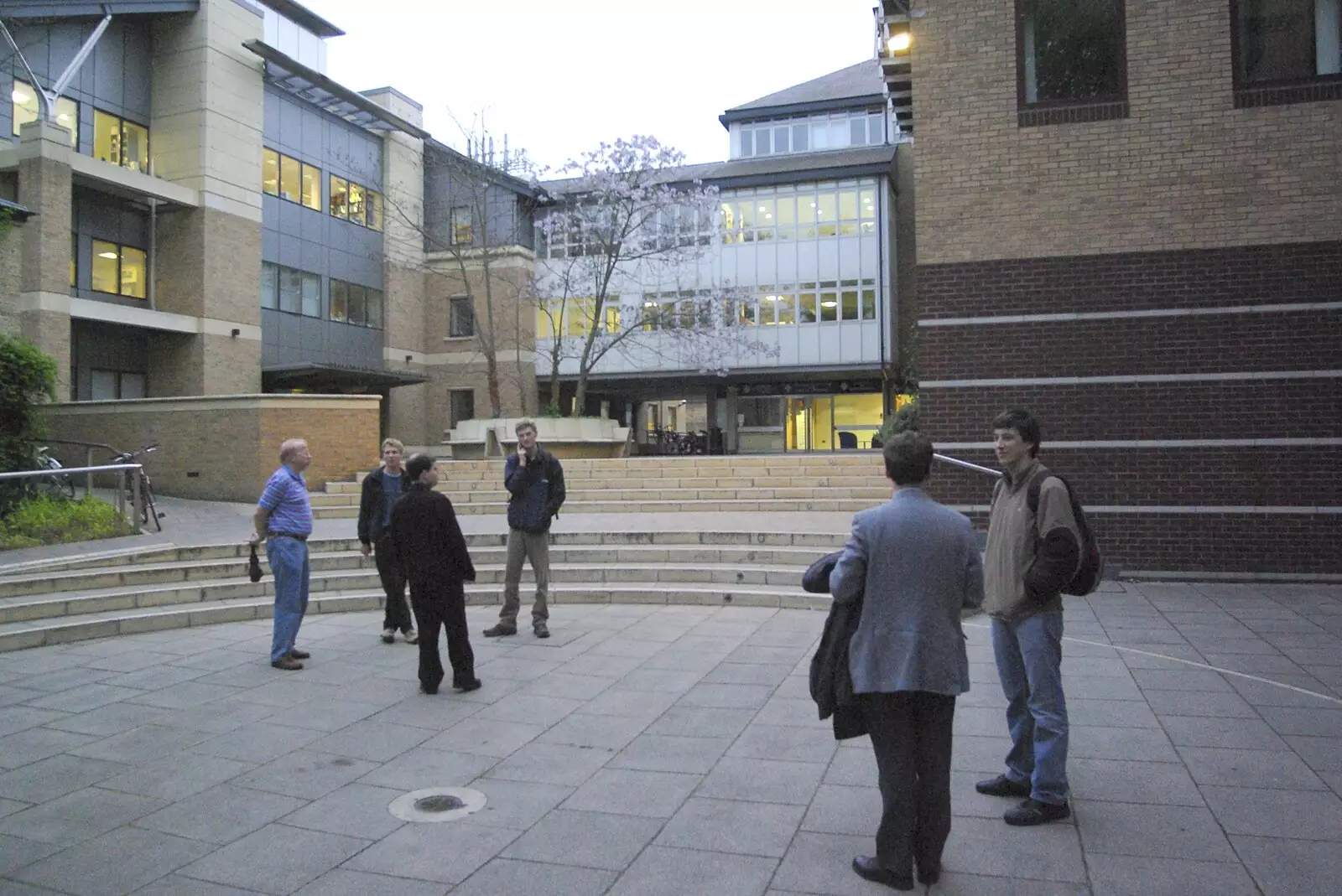 The Department of Pharmacology on Tennis Court Road, from Science Park Demolition, Bjarne Stroustrup, and Taptu/Qualcomm Miscellany, Cambridge - 29th April 2007