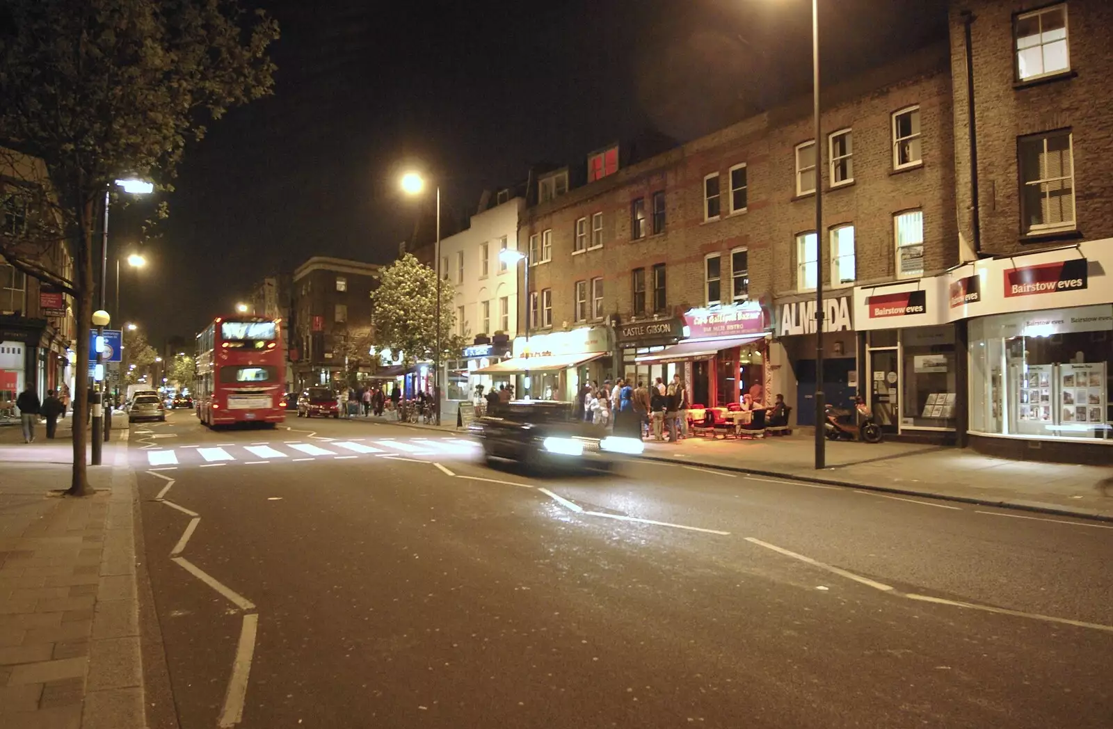 Upper Street, Islington, from May Miscellany: London, Louise's Birthday, Norwich, and Steve Winwood, Islington and Cambridge - May 2007