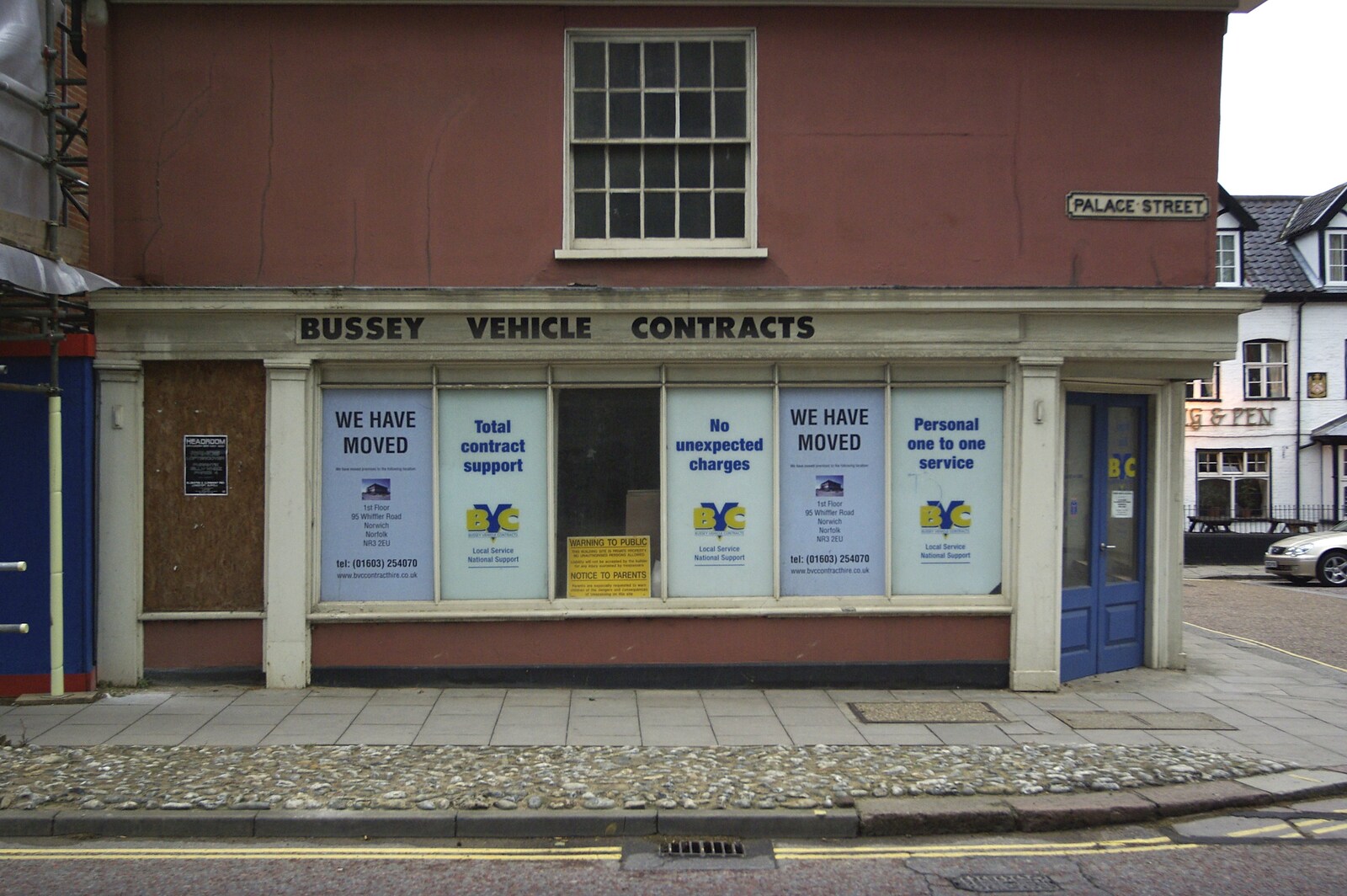 May Miscellany: London, Louise's Birthday, Norwich, and Steve Winwood, Islington and Cambridge - May 2007: Abandoned Bussey's building, Palace Street, Norwich