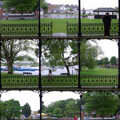 An alternative tiled composite of 8 (plus 1 repeated) view of the Christchurch Quay band stand, Nosher's Birthday Trip, New Milton, Hampshire - 26th May 2007