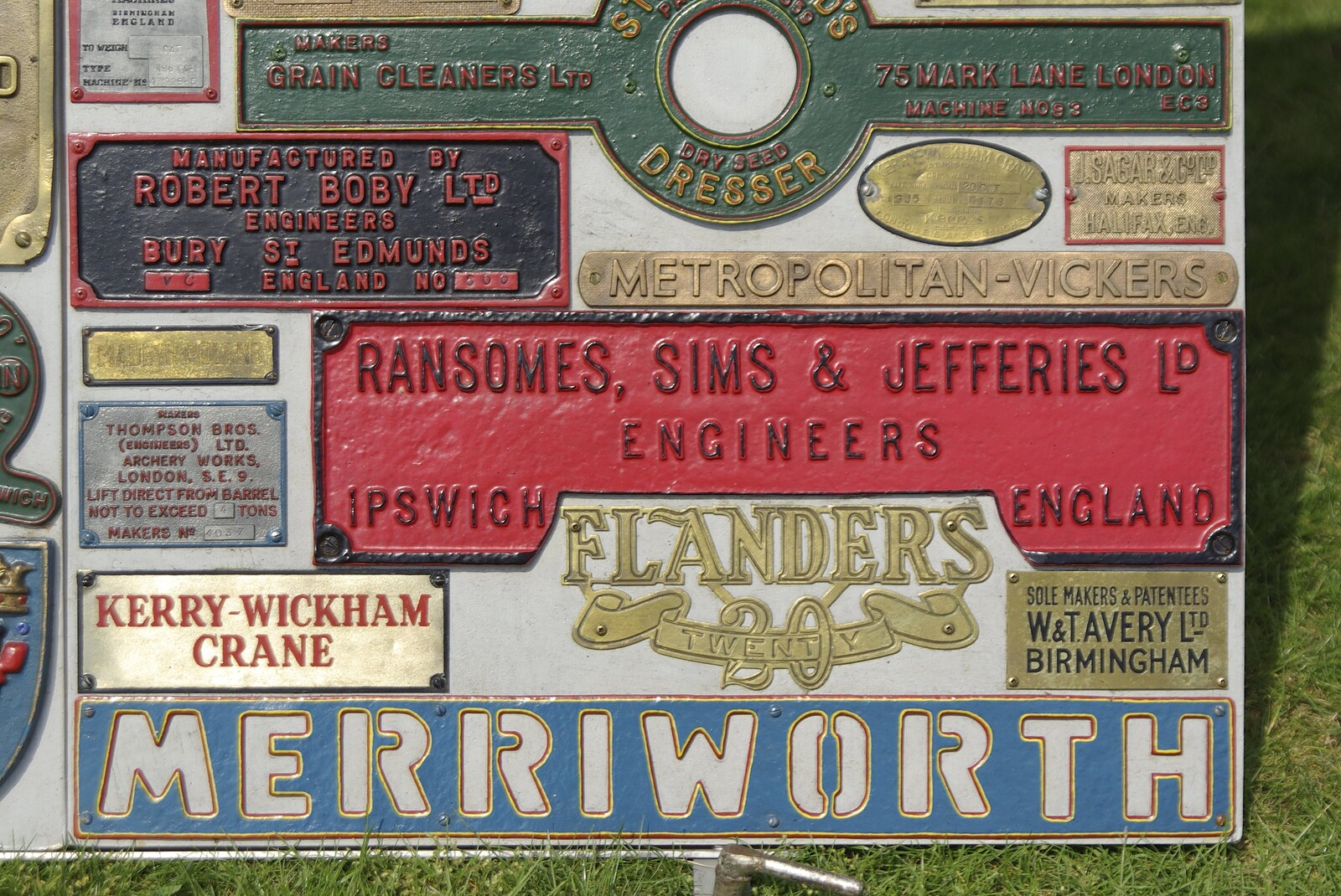 Woolpit Steam at Wetherden, Suffolk - 3rd June 2007: More steam-engine signs
