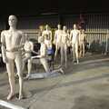 2007 In a nearby shed, the bizarre sight of lots of naked male mannequins