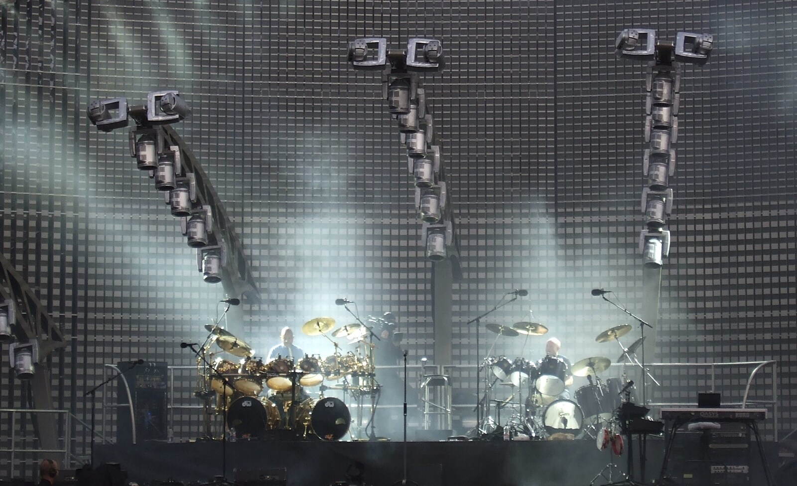 Genesis in Concert, and Suomenlinna, Helsinki, Finland - 11th June 2007: Chester and Phil do their drum duet