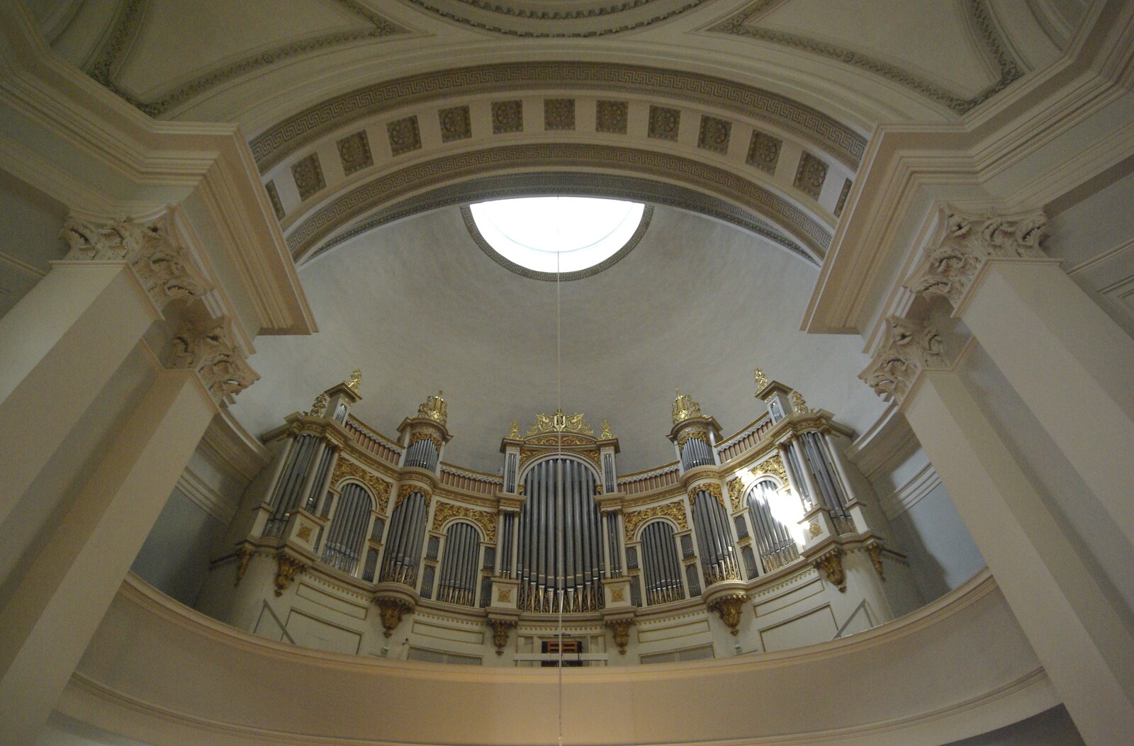 Genesis in Concert, and Suomenlinna, Helsinki, Finland - 11th June 2007: Impressive church organ
