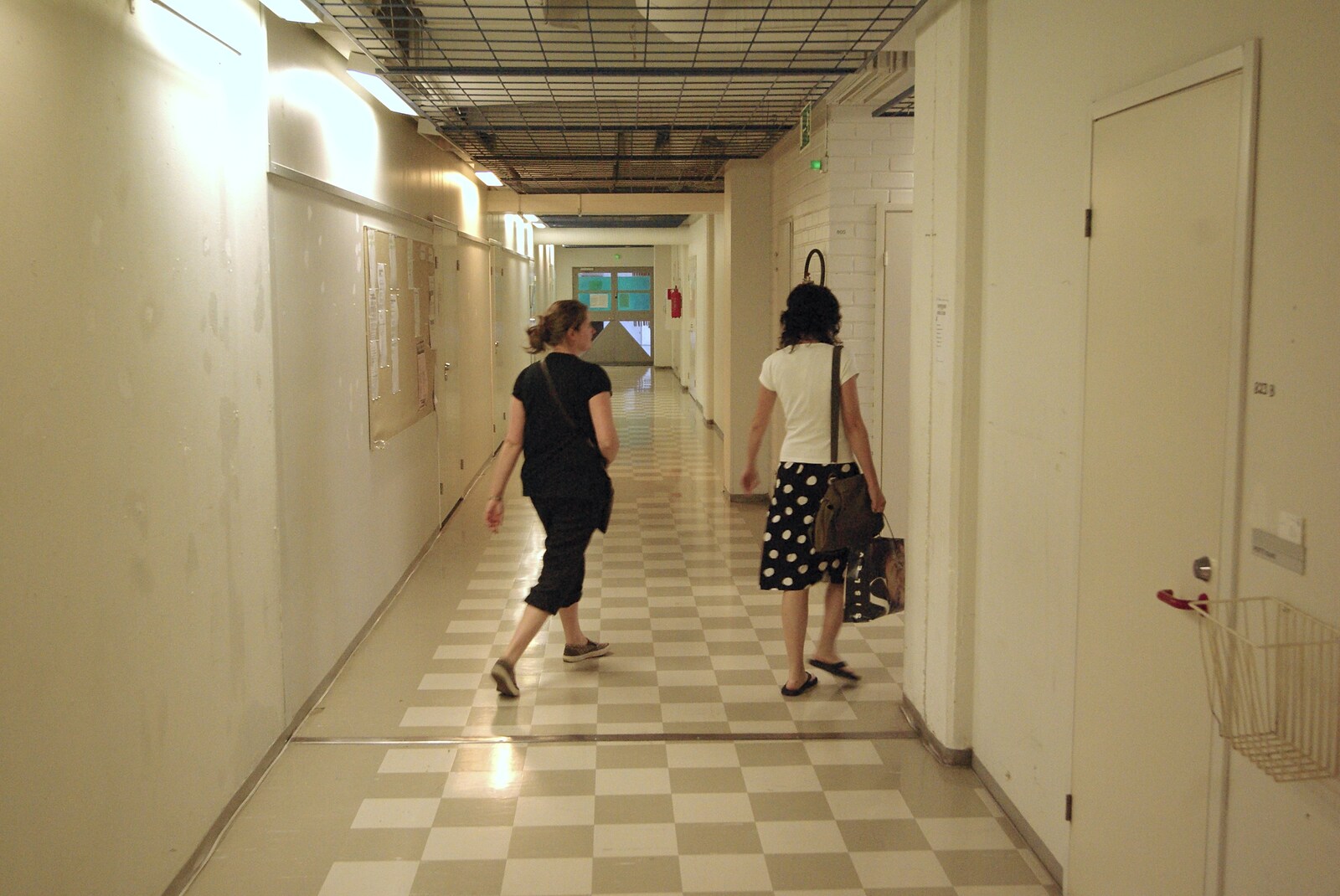 Genesis in Concert, and Suomenlinna, Helsinki, Finland - 11th June 2007: In the corridors of the College of Design