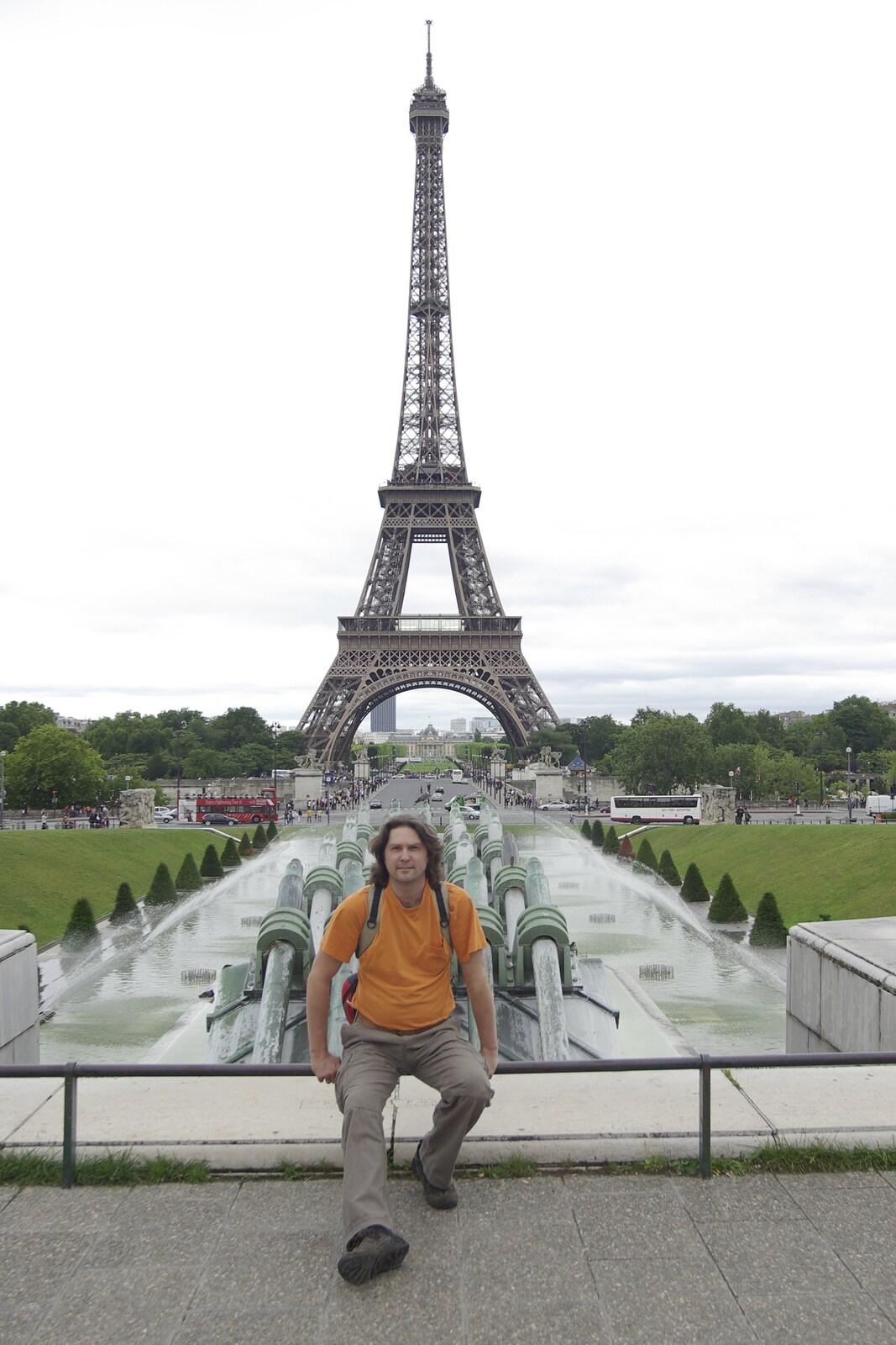 Genesis Live at Parc Des Princes, Paris, France - 30th June 2007: Sean does the tourist thing