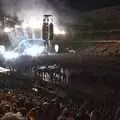 The stadium fills with smoke and light, Genesis Live at Twickenham, and Music on Parker's Piece, London and Cambridge - 8th July 2007