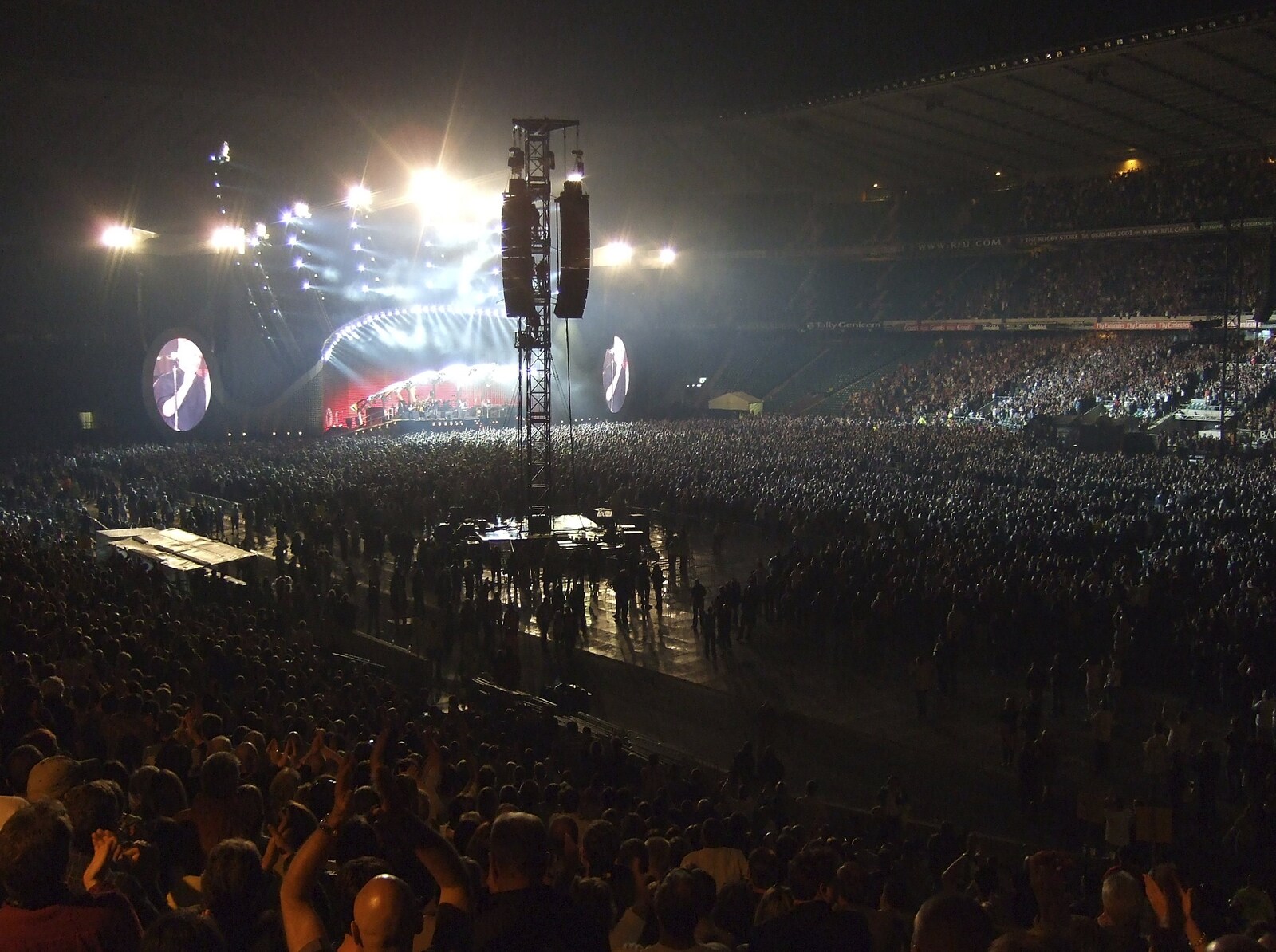 Genesis Live at Twickenham, and Music on Parker's Piece, London and Cambridge - 8th July 2007: A sea of people