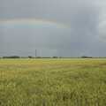 2007 A rainbow over a Suffolk field