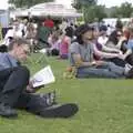 Some dude reads a book, Genesis Live at Twickenham, and Music on Parker's Piece, London and Cambridge - 8th July 2007