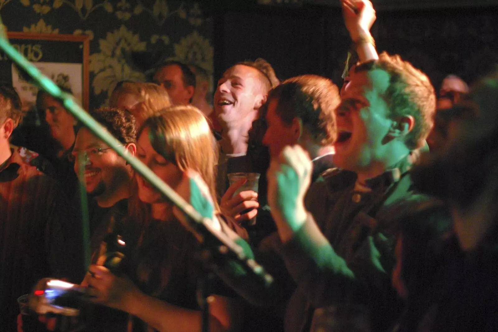 Crowd adoration, from The Shivers Live at the Portland Arms, Cambridge - 26th August 2007