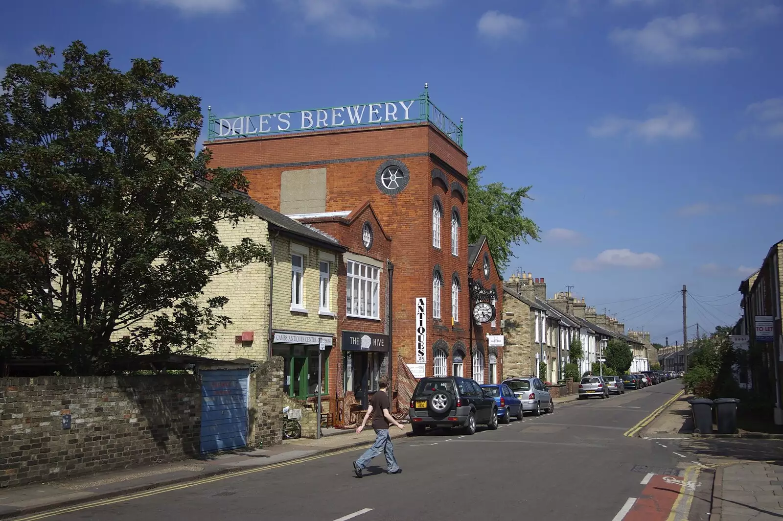 The old Dales Brewery on Gwydir Street, Cambridge, from The Shivers Live at the Portland Arms, Cambridge - 26th August 2007