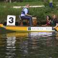 Qualcomm's Dragon-Boat Racing, Fen Ditton, Cambridge - 8th September 2007, Boat number 3 drifts past