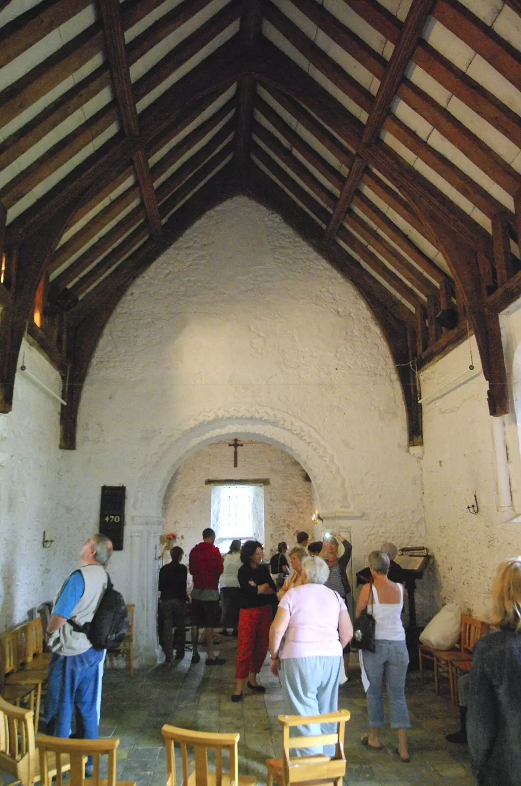 Inside the Leper Chapel of St. Mary Magdalene, from Stourbridge Fair at the Leper Chapel, Cambridge - 8th September 2007