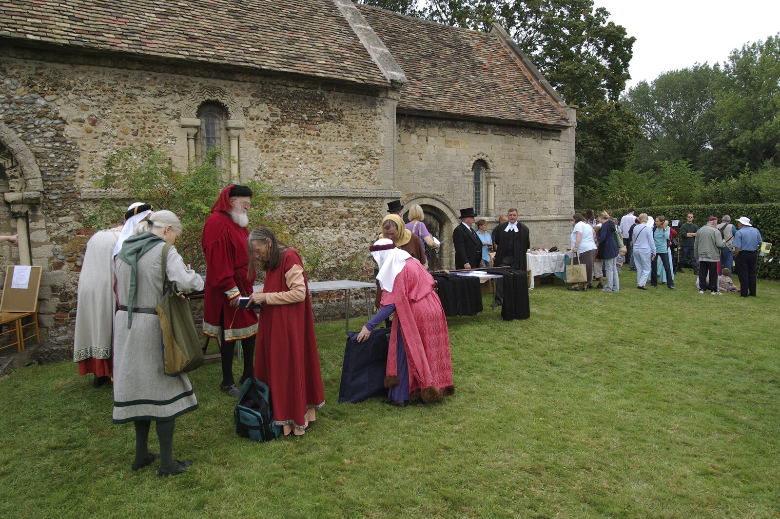 More period dress from Stourbridge Fair at the Leper Chapel, Cambridge - 8th September 2007