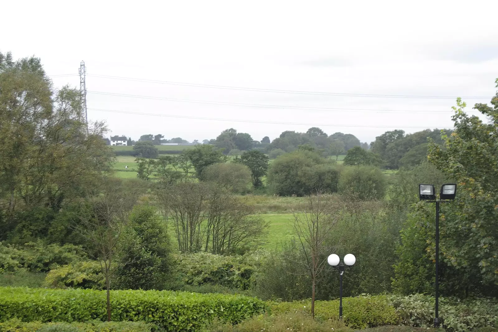 The view from the Premier Inn, from A Road Trip to Ireland Via Sandbach and Conwy, Cheshire and Wales - 21st September 2007