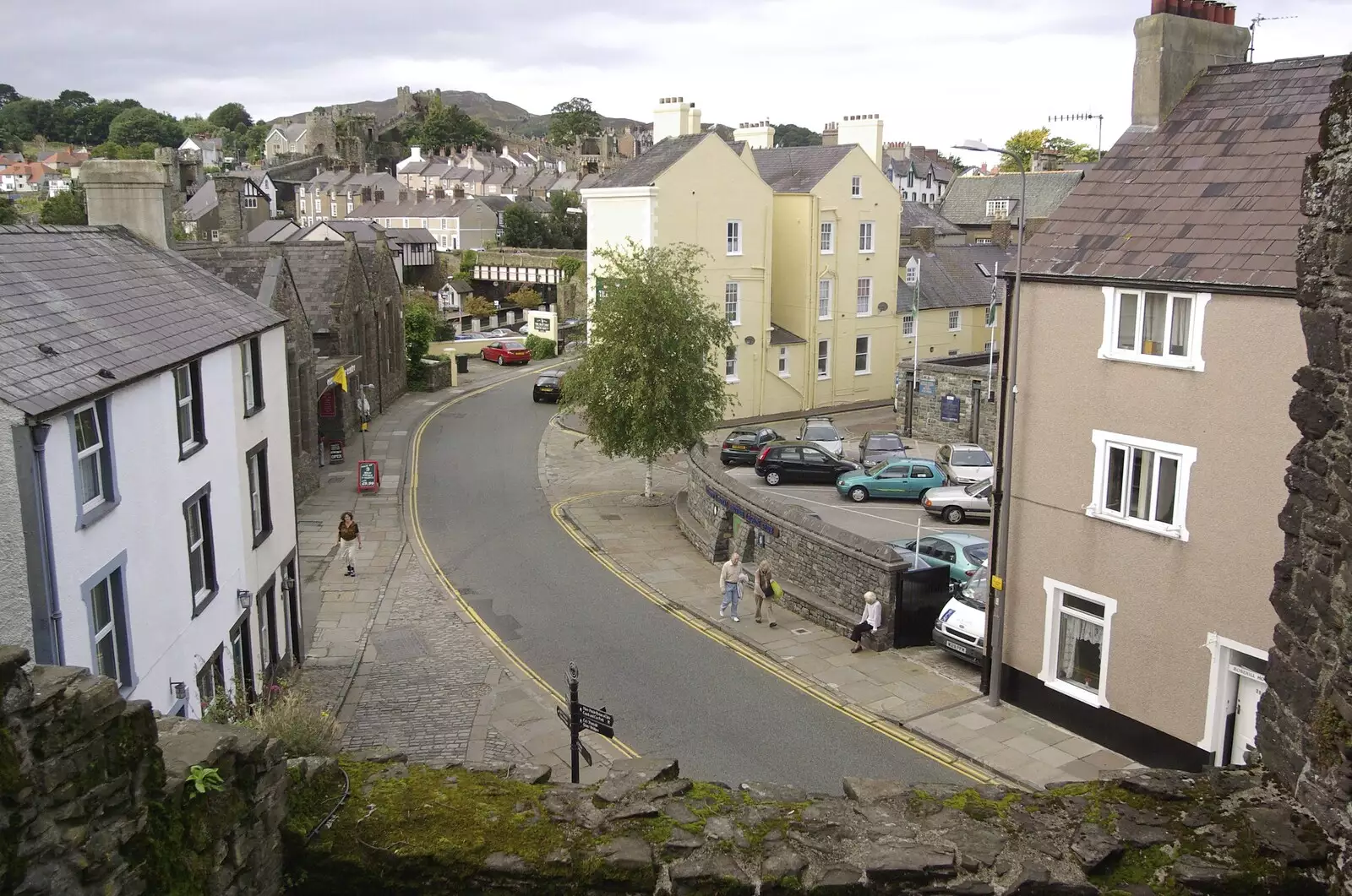 The town of Conwy in Wales, from A Road Trip to Ireland Via Sandbach and Conwy, Cheshire and Wales - 21st September 2007