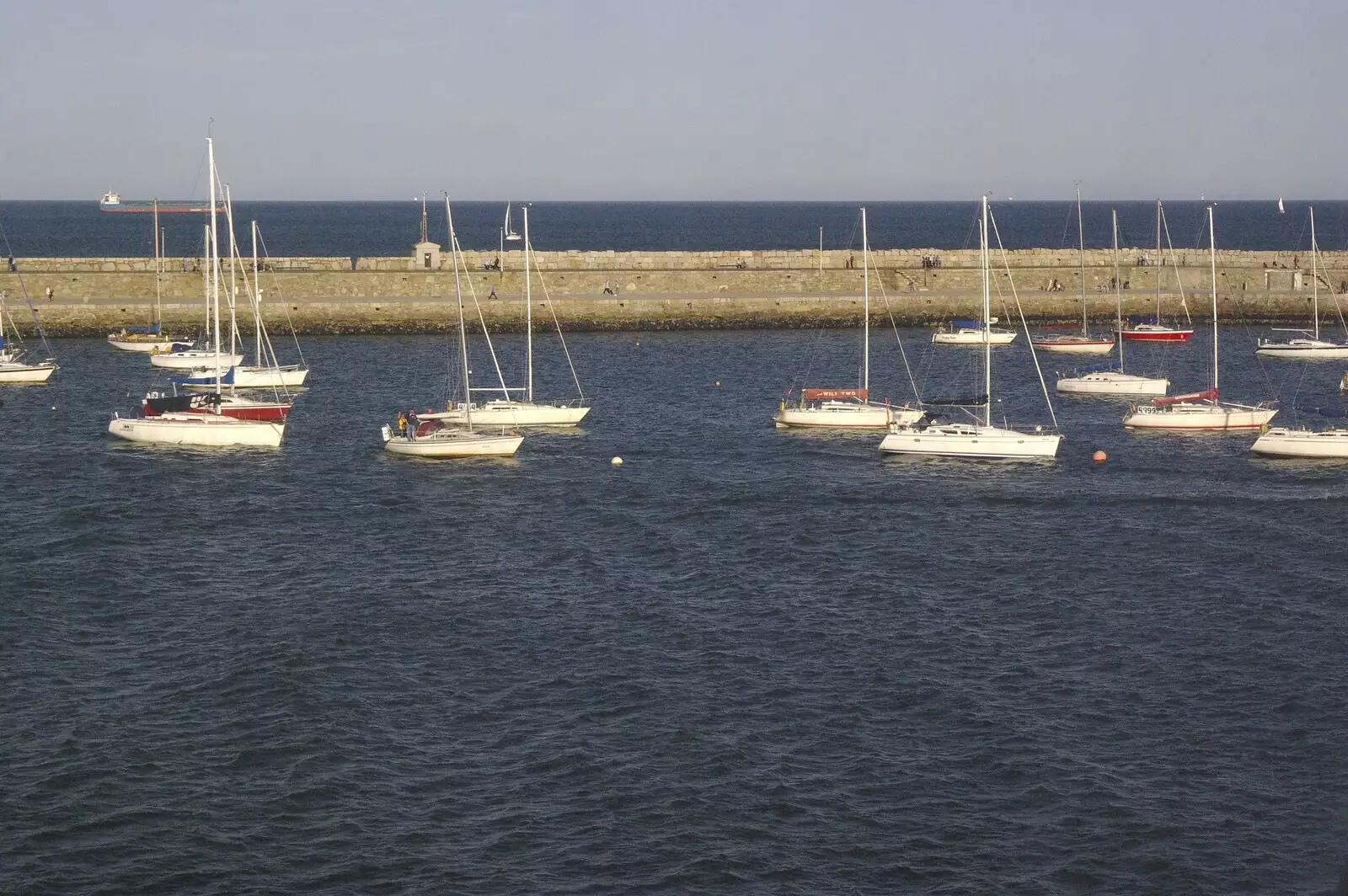 Boats in Holyhead harbour, from A Road Trip to Ireland Via Sandbach and Conwy, Cheshire and Wales - 21st September 2007