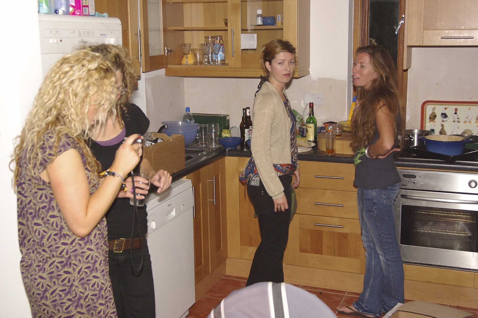 30th Birthday Party in Kilkee, County Clare, Ireland - 22nd September 2007: Back in the kitchen