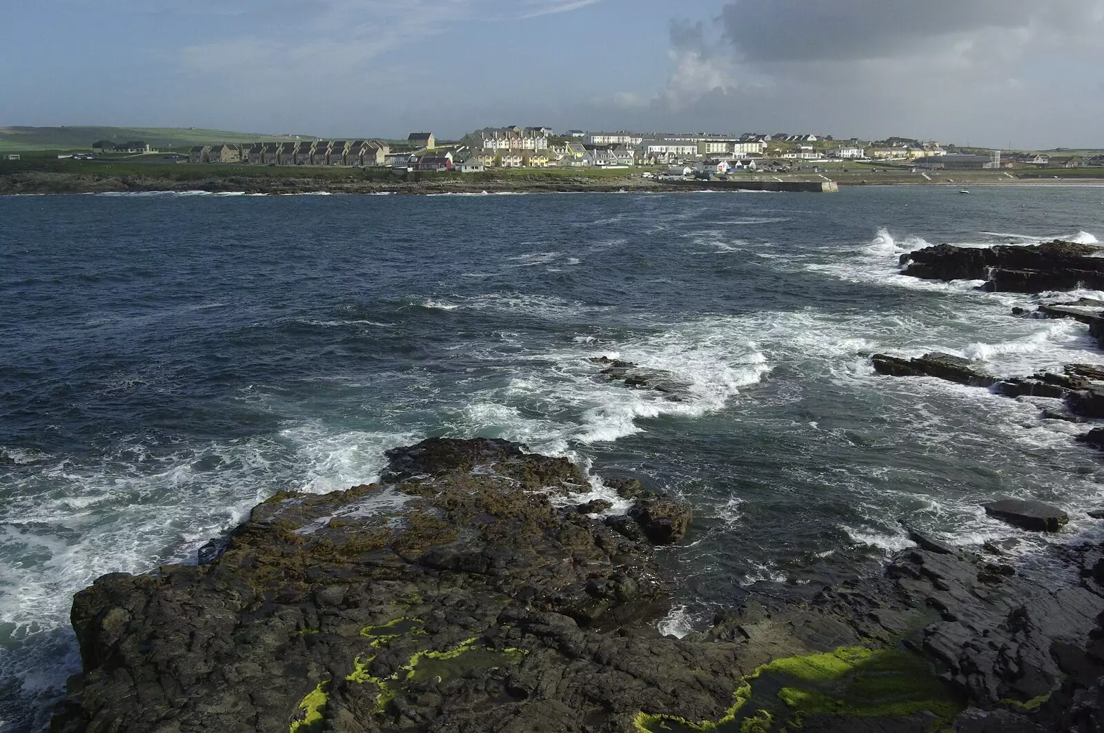 The town of Kilkee, from the rocks, from 30th Birthday Party in Kilkee, County Clare, Ireland - 22nd September 2007