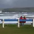 A couple look out to sea, 30th Birthday Party in Kilkee, County Clare, Ireland - 22nd September 2007