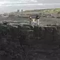 People stand on the lip of the Puffin' Hole, 30th Birthday Party in Kilkee, County Clare, Ireland - 22nd September 2007