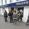 More hangin' around outside a corner shop, 30th Birthday Party in Kilkee, County Clare, Ireland - 22nd September 2007