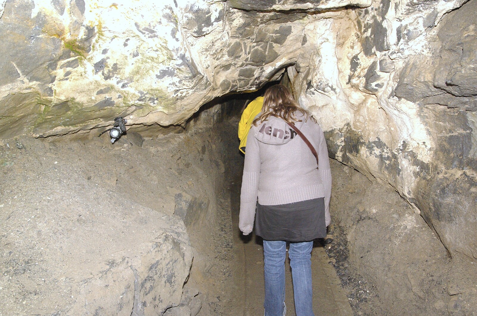 Kilkee to Galway, Connacht, Ireland - 23rd September 2007: Isobel in Aillwee caves